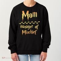 Mom Manager Of Mischief Gift Women's Sweatshirt thumb 0