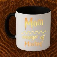 Mom Manager Of Mischief Gift Coffee Mug thumb 2