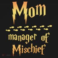 Mom Manager Of Mischief Gift Women's Hoodie thumb 2