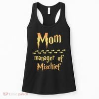 Mom Manager Of Mischief Gift Women's Tank Top thumb 0
