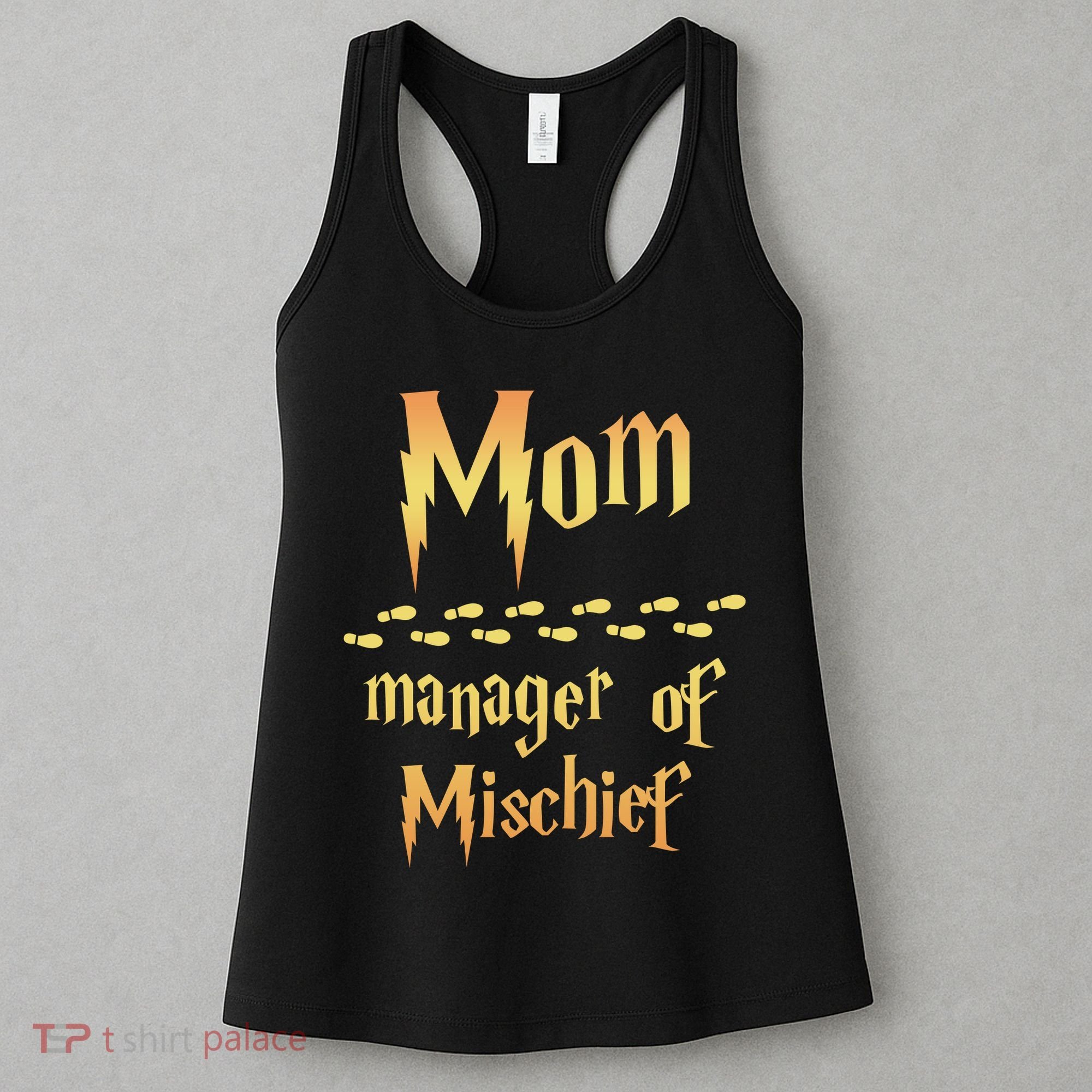 Mom Manager Of Mischief Gift Women's Tank Top