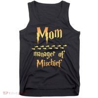 Mom Manager Of Mischief Gift Tank Top thumb 0