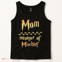 Mom Manager Of Mischief Gift Tank Top thumb 2