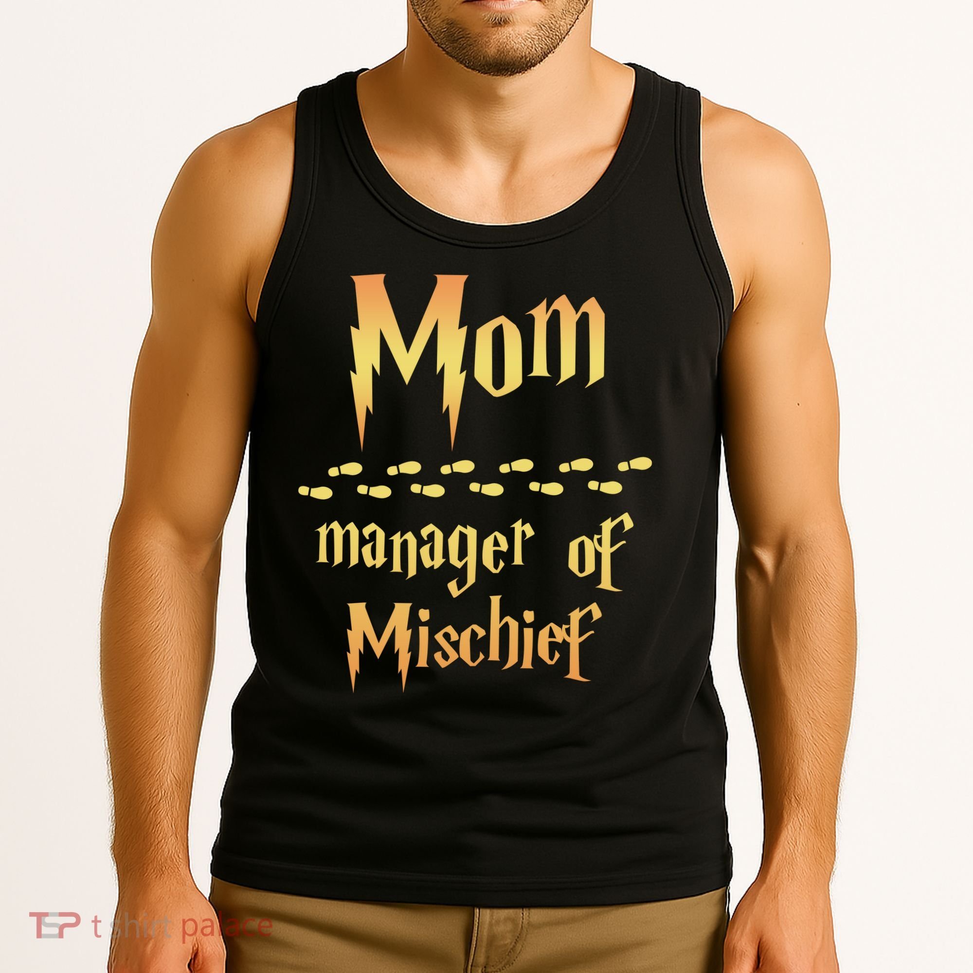 Mom Manager Of Mischief Gift Tank Top