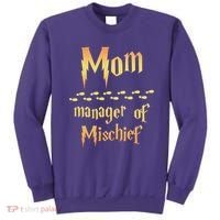 Mom Manager Of Mischief Gift Sweatshirt thumb 0