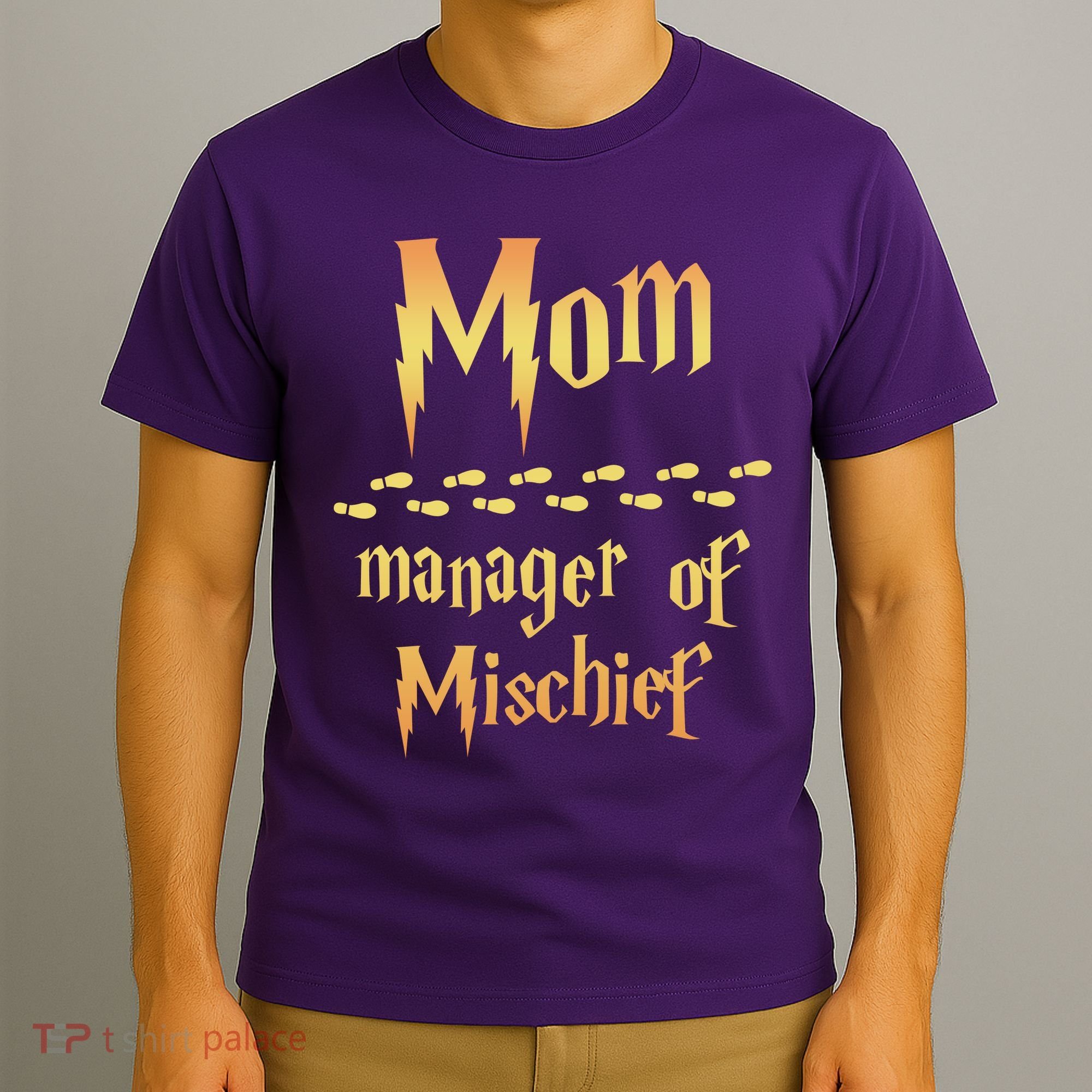 Mom Manager Of Mischief Gift T-Shirt