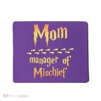 Mom Manager Of Mischief Gift Mousepad thumb 0