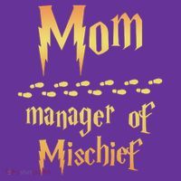 Mom Manager Of Mischief Gift Visor thumb 3