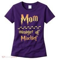 Mom Manager Of Mischief Gift Women's T-Shirt thumb 0