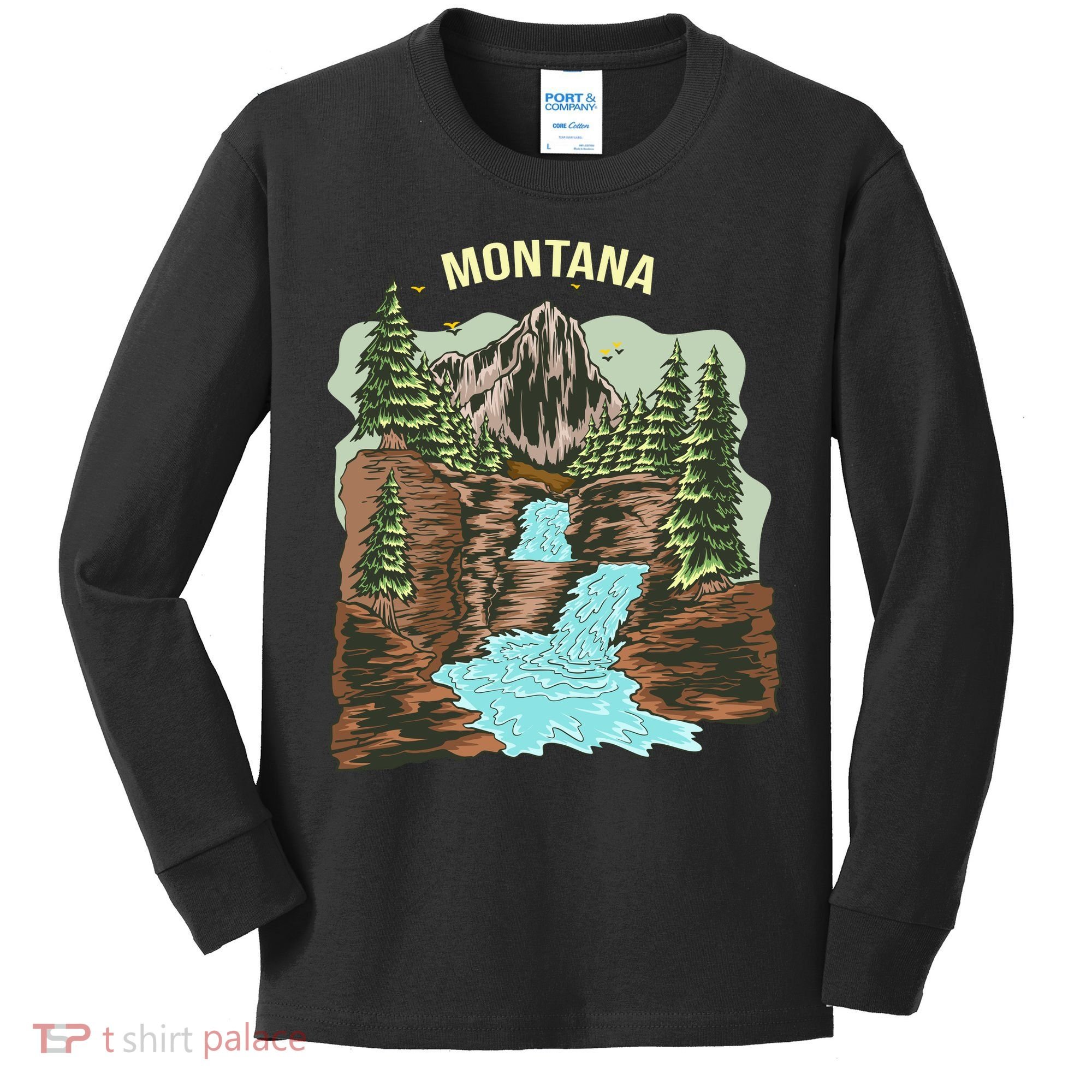 Montana Kids Long Sleeve Shirt