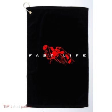 Motorcycle Golf Towel