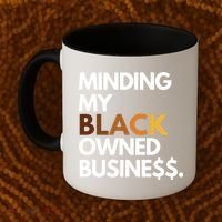 Minding My Owned Black Business Coffee Mug thumb 2