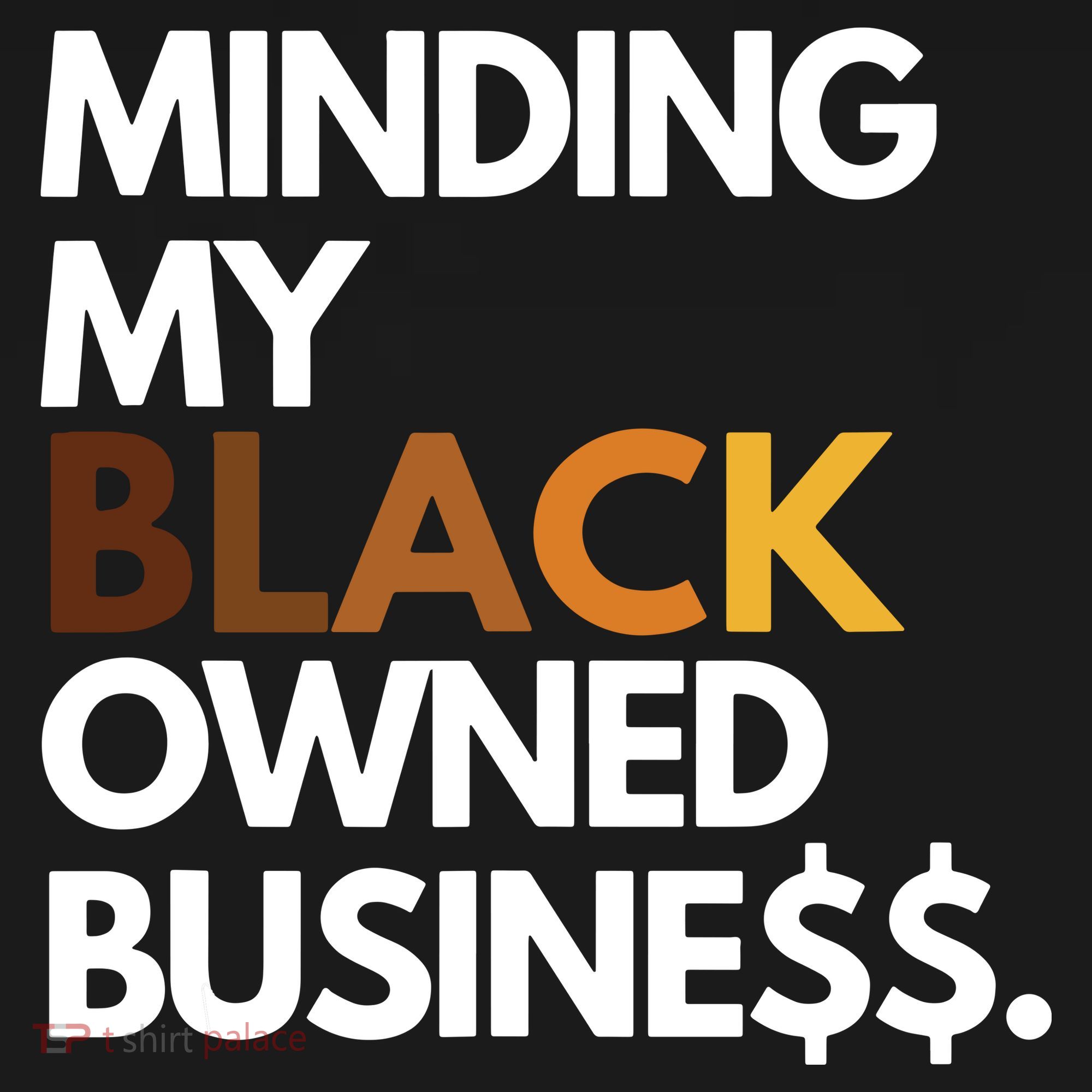 Minding My Owned Black Business Toddler Hoodie