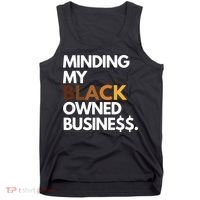 Minding My Owned Black Business Tank Top thumb 0