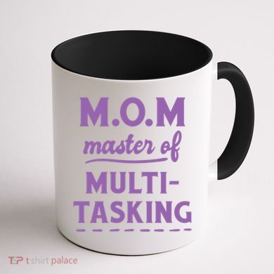 MOM Master Of Multitasking Coffee Mug back