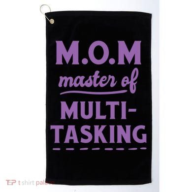 MOM Master Of Multitasking Golf Towel
