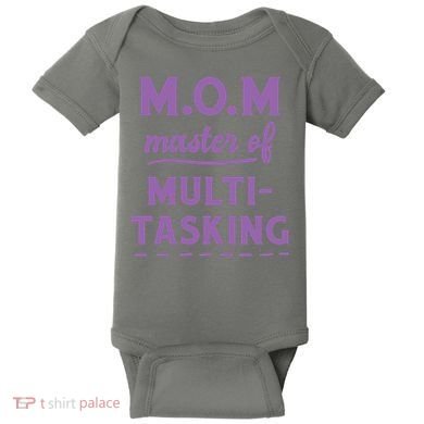 MOM Master Of Multitasking Baby Bodysuit