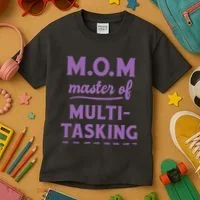 MOM Master Of Multitasking Kids T-Shirt thumb 3