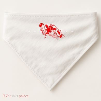 Motorcycle USA-Made Doggie Bandana