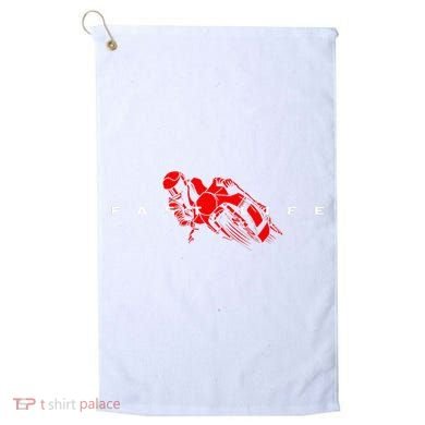 Motorcycle Golf Towel