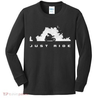 Motorcycle Kids Long Sleeve Shirt