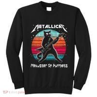 Metallicat Meowster Of Purrpets Funny Cat Sweatshirt thumb 0