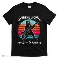 Metallicat Meowster Of Purrpets Funny Cat T-Shirt thumb 0