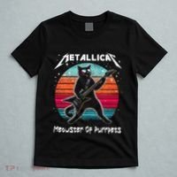 Metallicat Meowster Of Purrpets Funny Cat T-Shirt thumb 5