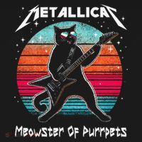 Metallicat Meowster Of Purrpets Funny Cat Polo thumb 3