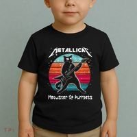 Metallicat Meowster Of Purrpets Funny Cat Toddler T-Shirt thumb 2