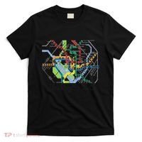 Metro Map Of Washington Dc Art Gift City Rail Transit T-Shirt thumb 0