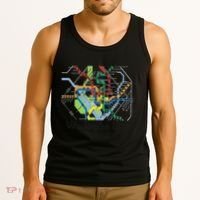 Metro Map Of Washington Dc Art Gift City Rail Transit Tank Top thumb 3