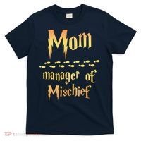 Mom Manager Of Mischief Mothers Day Gift T-Shirt thumb 0