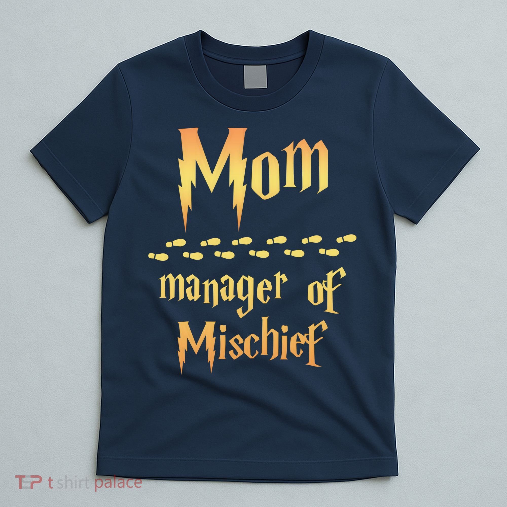 Mom Manager Of Mischief Mothers Day Gift T-Shirt