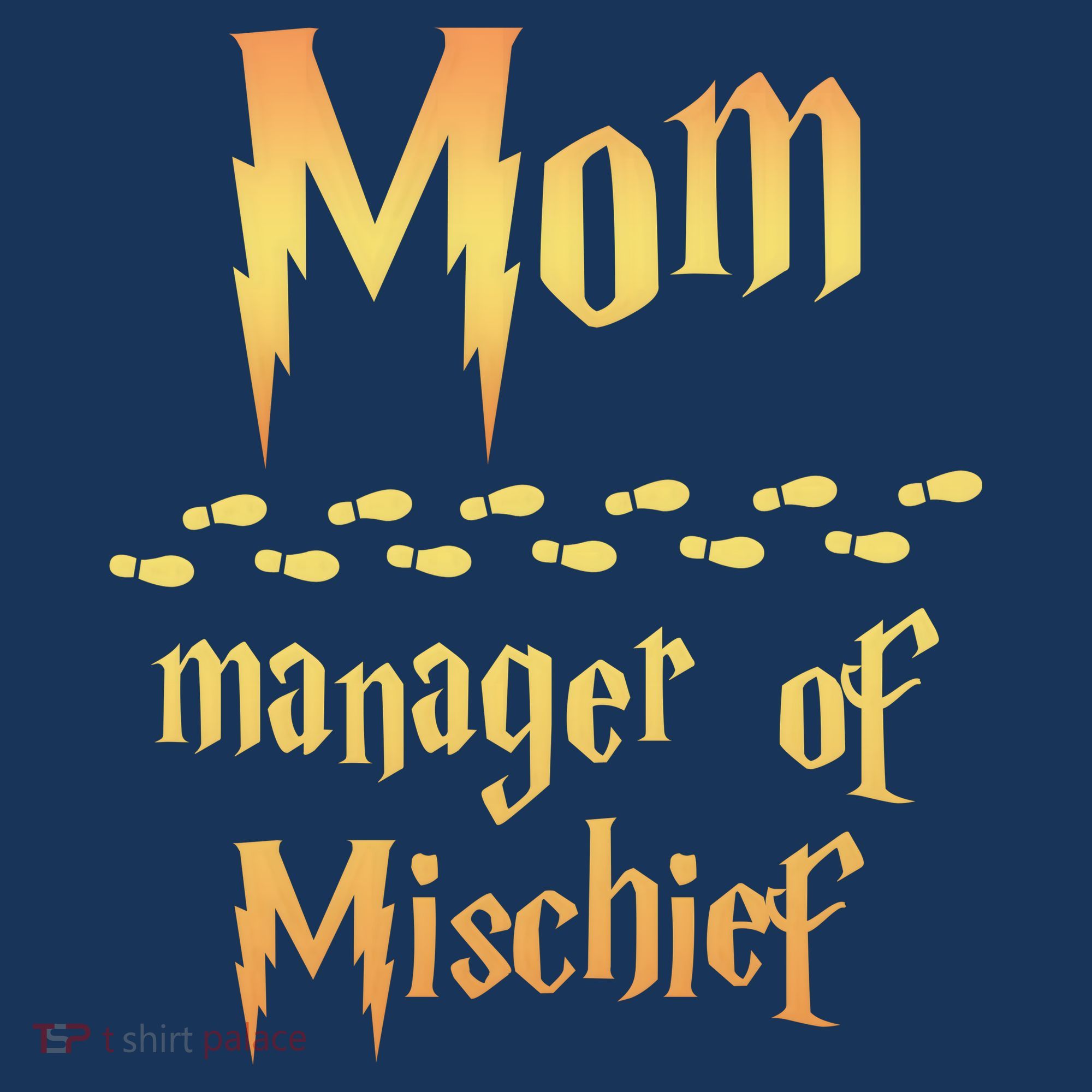 Mom Manager Of Mischief Mothers Day Gift T-Shirt