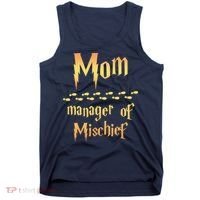 Mom Manager Of Mischief Mothers Day Gift Tank Top thumb 0