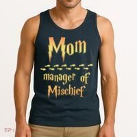 Mom Manager Of Mischief Mothers Day Gift Tank Top thumb 3
