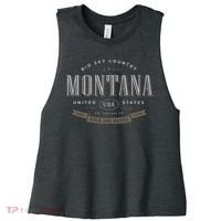 Montana Women's Racerback Cropped Tank thumb 0