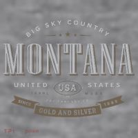 Montana Women's Racerback Cropped Tank thumb 2