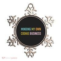 Minding My Own Cookie Business Home Baker Business Cookier Ornament thumb 0