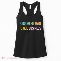 Minding My Own Cookie Business Home Baker Business Cookier Women's Tank Top thumb 0