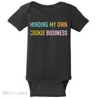 Minding My Own Cookie Business Home Baker Business Cookier Baby Bodysuit thumb 0