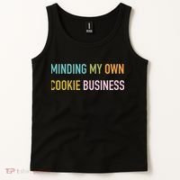 Minding My Own Cookie Business Home Baker Business Cookier Tank Top thumb 2