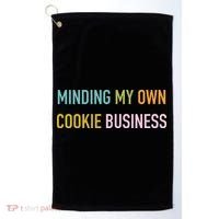 Minding My Own Cookie Business Home Baker Business Cookier Golf Towel thumb 0