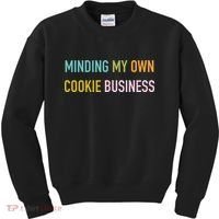 Minding My Own Cookie Business Home Baker Business Cookier Kids Sweatshirt thumb 0