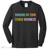 Minding My Own Cookie Business Home Baker Business Cookier Kids Long Sleeve Shirt thumb 0