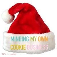 Minding My Own Cookie Business Home Baker Business Cookier Santa Hat thumb 0