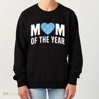 Micronesian Mom Of The Year Cute Micronesia Flag Heart Women's Sweatshirt thumb 0