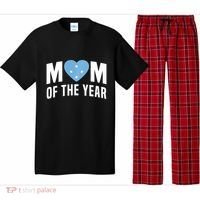 Micronesian Mom Of The Year Cute Micronesia Flag Heart Pajama Set thumb 0