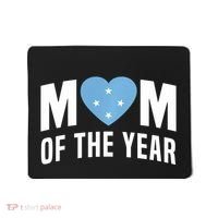 Micronesian Mom Of The Year Cute Micronesia Flag Heart Mousepad thumb 0
